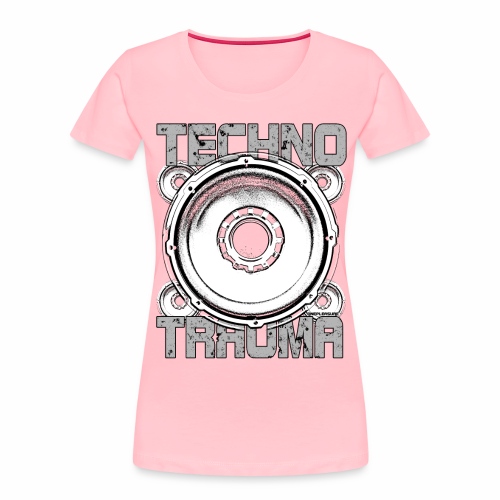 Cool Techno Trauma Loudspeaker Boxes Gift Ideas - Women's Premium Organic T-Shirt
