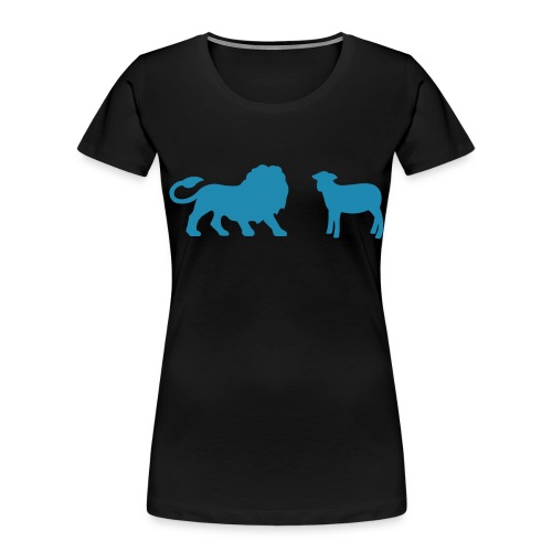 Lion and the Lamb - Women's Premium Organic T-Shirt