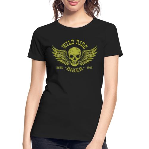 wild rider biker - Women's Premium Organic T-Shirt
