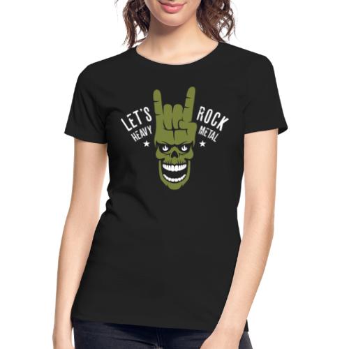 heavy metal rock - Women's Premium Organic T-Shirt