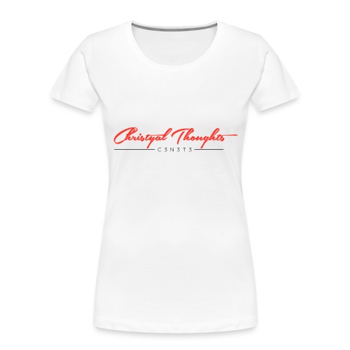 Christyal Thoughts C3N3T31 RB - Women's Premium Organic T-Shirt