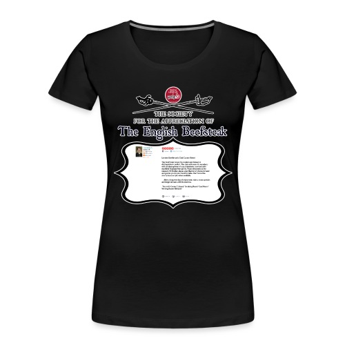 Yelp - English Beefsteak - Women's Premium Organic T-Shirt