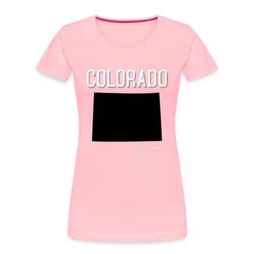 COLORADO WHITE - Women's Premium Organic T-Shirt