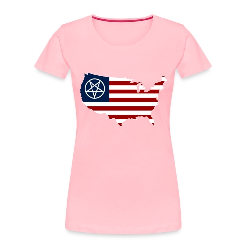 United Satanic America - Women's Premium Organic T-Shirt