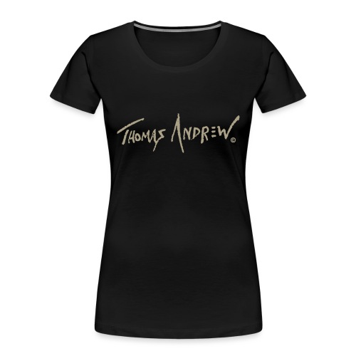Thomas Andrew Signature_d - Women's Premium Organic T-Shirt