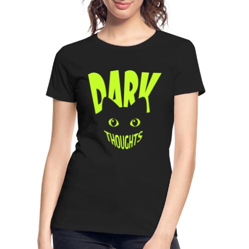 dark black cat - Women's Premium Organic T-Shirt