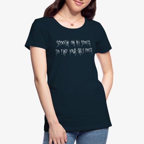 scootin - Women's Premium Organic T-Shirt
