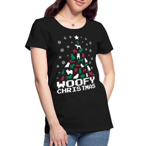 Woofy Christmas Tree - Women's Premium Organic T-Shirt