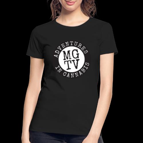 MGTV: Adventures in Cannabis ROUNDEL - Women's Premium Organic T-Shirt
