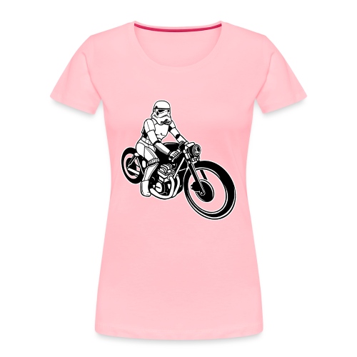 Stormtrooper Motorcycle - Women's Premium Organic T-Shirt