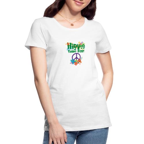 Hippie Tribe Fest Gear - Women's Premium Organic T-Shirt