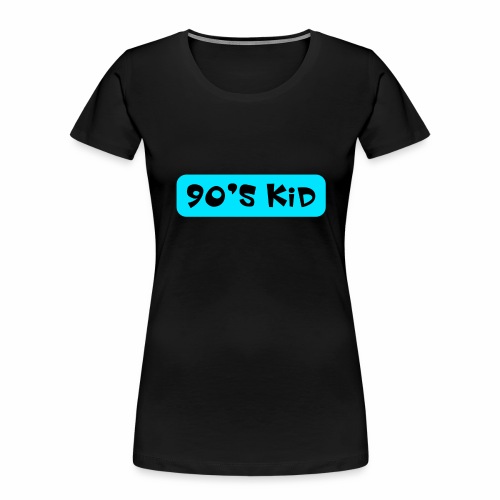 90's KID - Women's Premium Organic T-Shirt