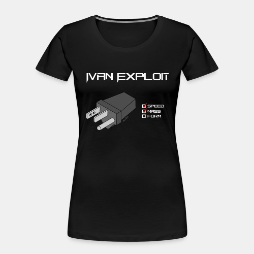 Ivan Exploit - 3D CAD Speedmodeling - Checklist - Women's Premium Organic T-Shirt