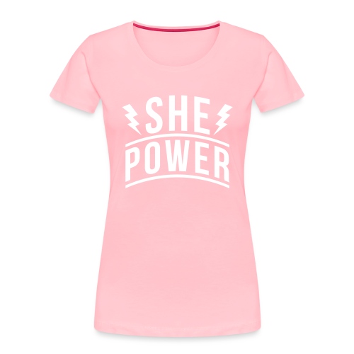 She Power - Women's Premium Organic T-Shirt
