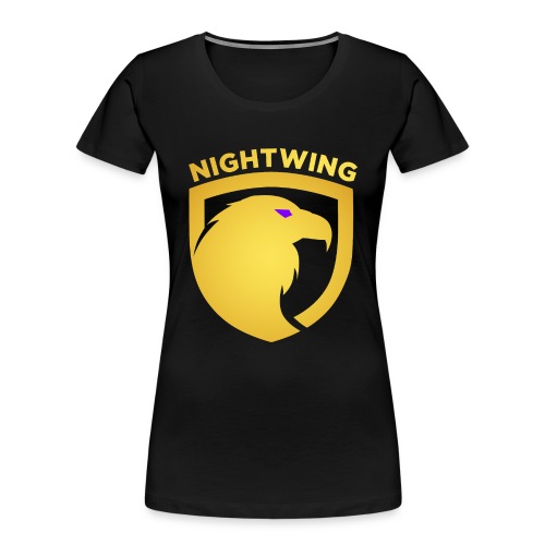 Nightwing Gold Crest - Women's Premium Organic T-Shirt
