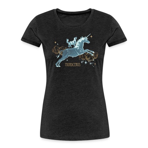 Unicorn Constellation Monoceros - Women's Premium Organic T-Shirt