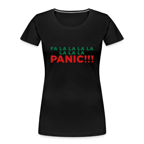 Anxiety Christmas - Women's Premium Organic T-Shirt