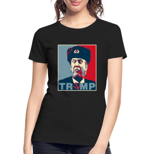 Trump Russian Poster tee - Women's Premium Organic T-Shirt