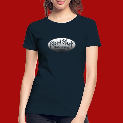 BloodShot Airbrushing Logo - Women's Premium Organic T-Shirt
