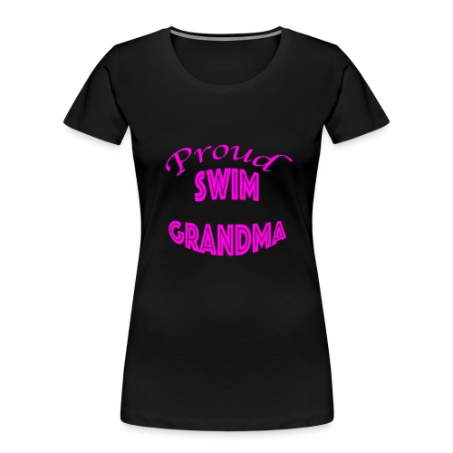 swim grandma - Women's Premium Organic T-Shirt