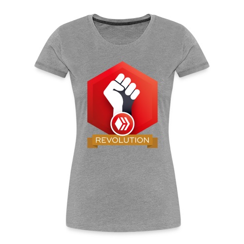 Hive Revolution Banner - Women's Premium Organic T-Shirt