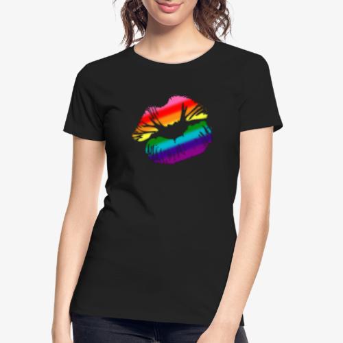 Original Gilbert Baker LGBTQ Love Rainbow Pride - Women's Premium Organic T-Shirt