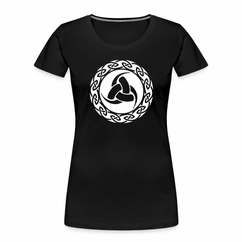 Triskelion - The 3 Horns of Odin Gift Ideas - Women's Premium Organic T-Shirt