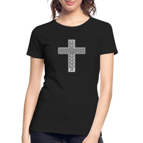 La croix de Jésus. Je ne suis plus esclave de la peur. - T-shirt écologique Premium pour femmes