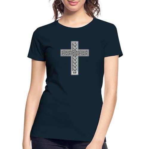 Jesus cross. I'm no longer a slave to fear. - Women's Premium Organic T-Shirt