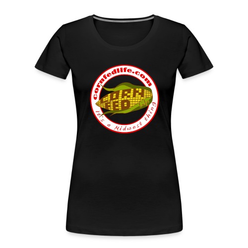 Corn Fed Circle - Women's Premium Organic T-Shirt