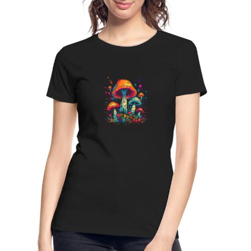 Magic Mushroom Frens - Women's Premium Organic T-Shirt