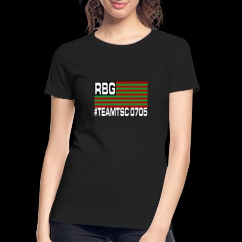 TeamTSC RBGFlag 2 - Women's Premium Organic T-Shirt