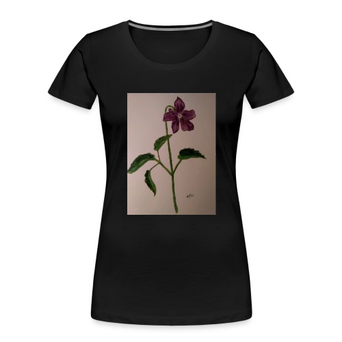 Wild Flower - Women's Premium Organic T-Shirt