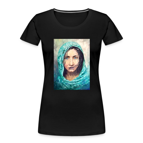 portrait - Women's Premium Organic T-Shirt