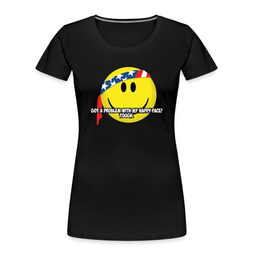 Happy Face USA - Women's Premium Organic T-Shirt