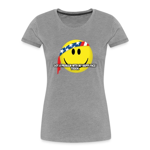 Happy Face USA - Women's Premium Organic T-Shirt