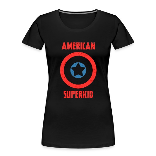 American Superkid - Women's Premium Organic T-Shirt