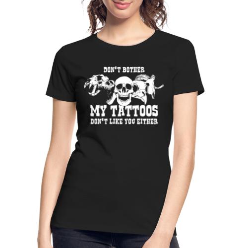 tattoo tattoos skull design shirt - Women's Premium Organic T-Shirt