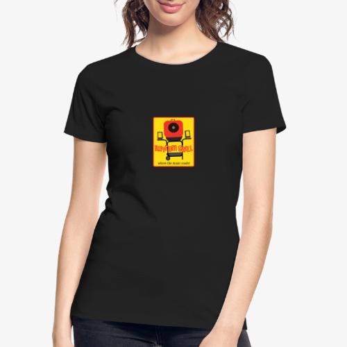Rhythm Grill patch logo - Women's Premium Organic T-Shirt