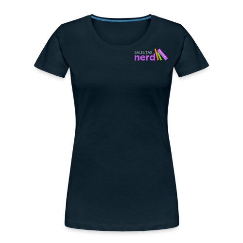Sales Tax Nerd - Women's Premium Organic T-Shirt