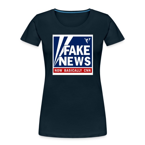 Fox News, Now Basically CNN - Women's Premium Organic T-Shirt