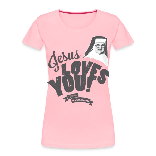 Classic Mother Angelica Dark - Women's Premium Organic T-Shirt