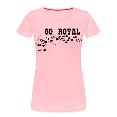 royal_flush3 - Women's Premium Organic T-Shirt