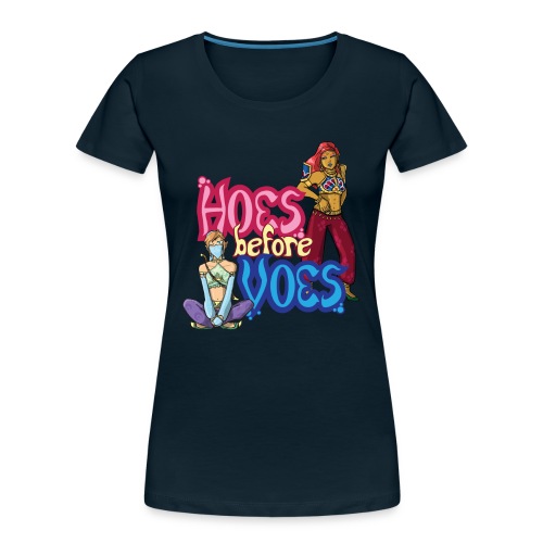 Hoes Before Voes - Women's Premium Organic T-Shirt