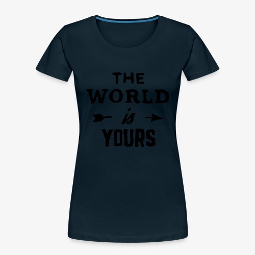 the world - Women's Premium Organic T-Shirt