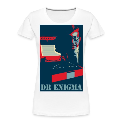 Dr Enigma+Enigma Machine - Women's Premium Organic T-Shirt
