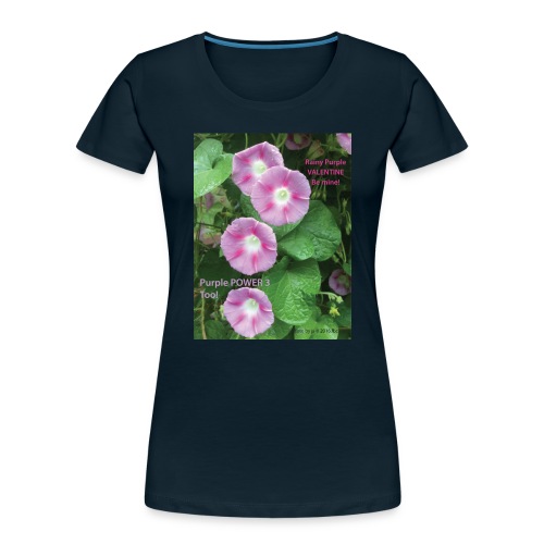 FLOWER POWER 3 - Women's Premium Organic T-Shirt