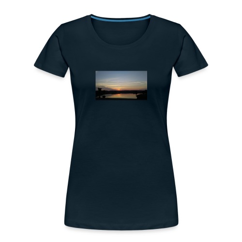Sunset on the Water - Women's Premium Organic T-Shirt
