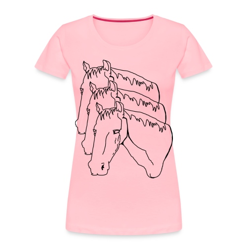 horsey pants - Women's Premium Organic T-Shirt