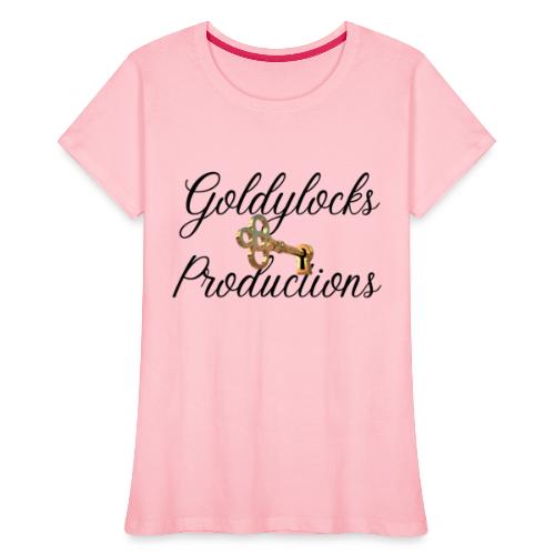 Goldylocks Productions Logo - Women's Premium Organic T-Shirt